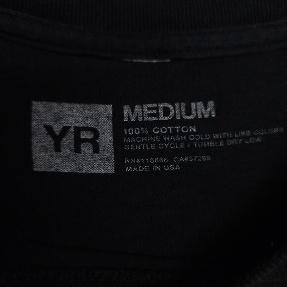 Dale Earnhardt Jr NASCAR Young & Reckless Racing T Shirt Mens Size M Black - Picture 3 of 9